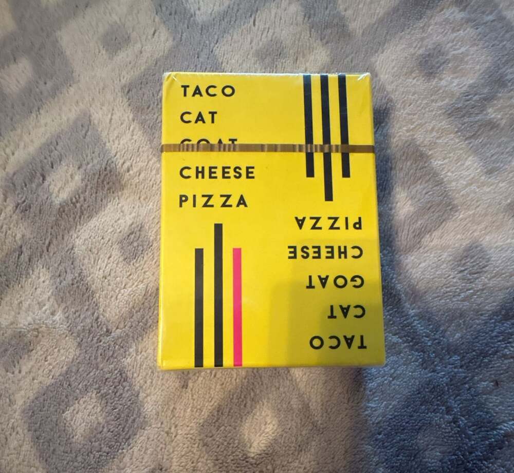 Dolphin Hat Games Taco Cat Goat Cheese Pizza Card Game Sealed